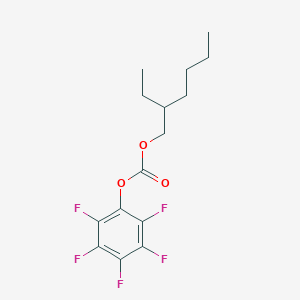 molecular formula C15H17F5O3 B14309414 2-Ethylhexyl pentafluorophenyl carbonate CAS No. 115895-32-4