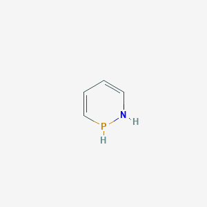 molecular formula C4H6NP B14309426 1,2-Dihydro-1,2-azaphosphinine CAS No. 112036-94-9