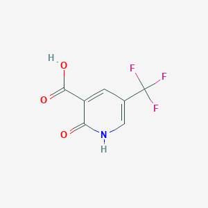 molecular formula C7H4F3NO3 B1430944 2-Hydroxy-5-(trifluoromethyl)nicotinic acid CAS No. 787640-16-8