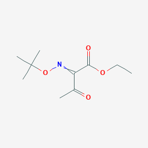 molecular formula C10H17NO4 B14309454 Ethyl 2-(tert-butoxyimino)-3-oxobutanoate CAS No. 110721-24-9