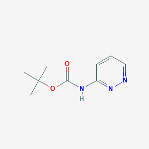 molecular formula C9H13N3O2 B143095 Tert-butyl pyridazin-3-ylcarbamate CAS No. 147362-90-1
