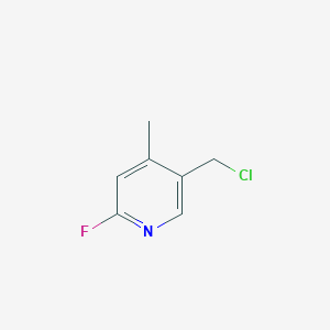 5-(Chloromethyl)-2-fluoro-4-methylpyridine