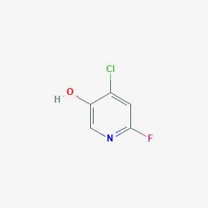 4-Chloro-6-fluoropyridin-3-OL
