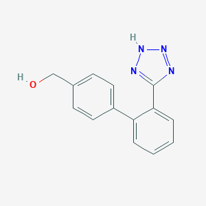 molecular formula C14H12N4O B143096 （2'-(1H-四唑-5-基)联苯-4-基)甲醇 CAS No. 160514-13-6
