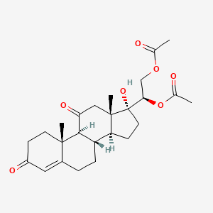 molecular formula C25H34O7 B1430961 UNII-4AL1U7J3NA CAS No. 4420-24-0