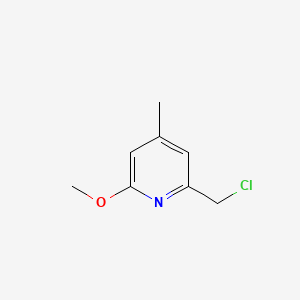 2-(Chloromethyl)-6-methoxy-4-methylpyridine