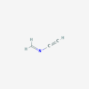 molecular formula C3H3N B14309643 N-Ethynylmethanimine CAS No. 110027-88-8