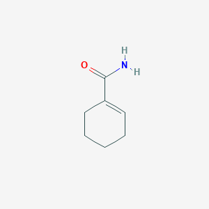 molecular formula C7H11NO B14309645 Cyclohexenecarboxamide CAS No. 112170-66-8