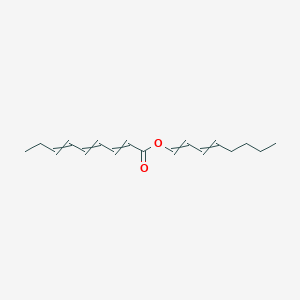 molecular formula C17H24O2 B14309653 Octa-1,3-dien-1-YL nona-2,4,6-trienoate CAS No. 113972-37-5
