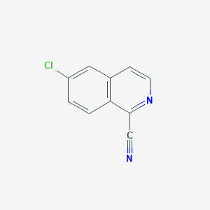 6-Chloroisoquinoline-1-carbonitrile