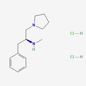 (S)-N-Methyl-1-phenyl-3-(pyrrolidin-1-yl)propan-2-amine dihydrochloride