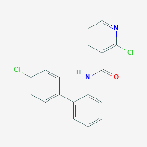 molecular formula C18H12Cl2N2O B143098 Boscalid CAS No. 188425-85-6