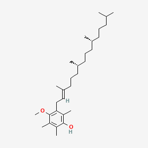 4-Methoxy-2,3,6-trimethyl-5-[(2E,7R,11R)-3,7,11,15-tetramethylhexadec-2-EN-1-YL]phenol