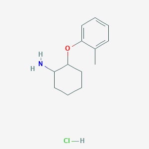 2-(2-Methylphenoxy)cyclohexan-1-amine hydrochloride
