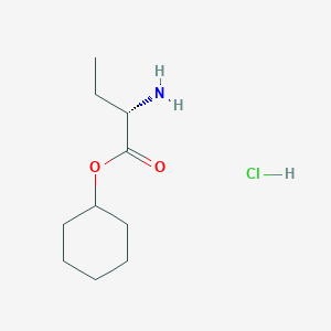 cyclohexyl (2S)-2-aminobutanoate hydrochloride