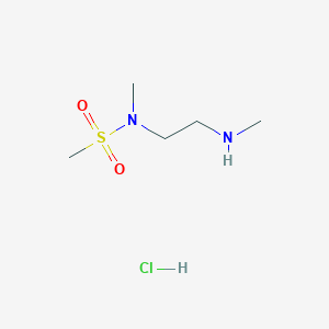 N-methyl-N-[2-(methylamino)ethyl]methanesulfonamide hydrochloride