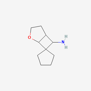 4-Oxaspiro[bicyclo[3.2.0]heptane-6,1'-cyclopentane]-7-amine
