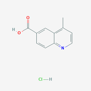 4-Methylquinoline-6-carboxylic acid hydrochloride
