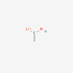 molecular formula C2H3LiO B14310100 lithium;ethenol CAS No. 111193-71-6