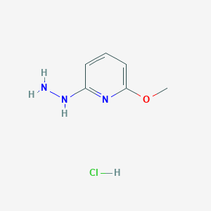 1-(6-Methoxypyridin-2-yl)hydrazine hydrochloride