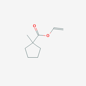 molecular formula C9H14O2 B14310173 Ethenyl 1-methylcyclopentane-1-carboxylate CAS No. 113530-01-1