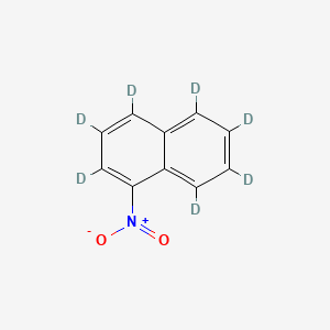 molecular formula C10H7NO2 B1431020 1-Nitronaphthalene-D7 CAS No. 80789-77-1