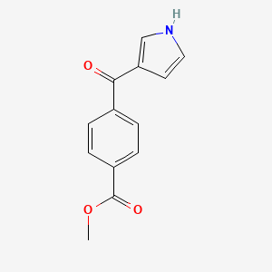 methyl 4-(1H-pyrrole-3-carbonyl)benzoate