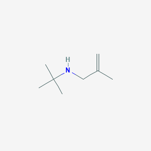 molecular formula C8H17N B14310283 N-tert-Butyl-2-methylprop-2-en-1-amine CAS No. 119353-28-5
