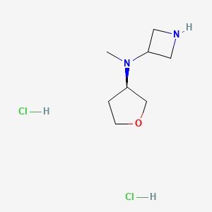 (R)-N-Methyl-N-(tetrahydrofuran-3-yl)-azetidin-3-amine dihydrochloride