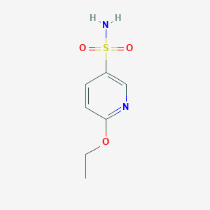 molecular formula C7H10N2O3S B1431041 6-Ethoxypyridine-3-sulfonamide CAS No. 1443981-82-5
