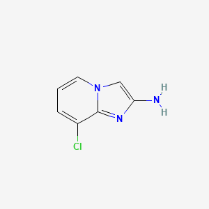 molecular formula C7H6ClN3 B1431051 8-Chloroimidazo[1,2-A]pyridin-2-amine CAS No. 1780805-97-1