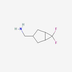{6,6-Difluorobicyclo[3.1.0]hexan-3-yl}methanamine