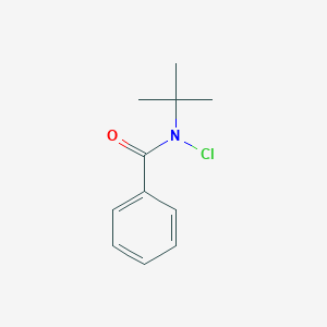 molecular formula C11H14ClNO B14310808 N-tert-Butyl-N-chlorobenzamide CAS No. 116222-70-9