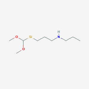 molecular formula C9H21NO2Si B14310814 CID 78060855 