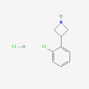 3-(2-Chlorophenyl)azetidine hydrochloride