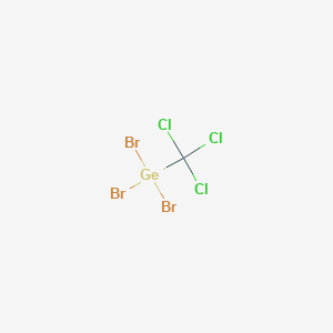 molecular formula CBr3Cl3Ge B14310929 Tribromo(trichloromethyl)germane CAS No. 113365-43-8
