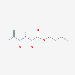 molecular formula C10H15NO4 B14310976 Butyl [(2-methylacryloyl)amino](oxo)acetate CAS No. 112832-10-7