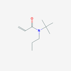 molecular formula C10H19NO B14310978 N-Tert-butyl-N-propylprop-2-enamide CAS No. 116389-86-7