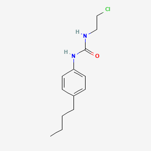molecular formula C13H19ClN2O B14311052 Urea, N-(4-butylphenyl)-N'-(2-chloroethyl)- CAS No. 113849-19-7