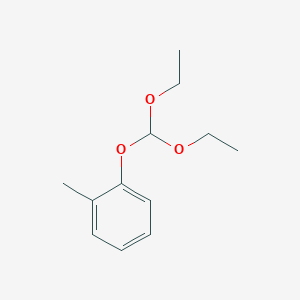 molecular formula C12H18O3 B14311053 1-(Diethoxymethoxy)-2-methylbenzene CAS No. 113439-55-7