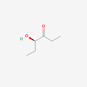 molecular formula C6H12O2 B14311129 3-Hexanone, 4-hydroxy-, (4R)- CAS No. 116296-94-7
