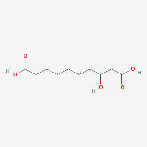 molecular formula C10H18O5 B143112 3-Hydroxydecanedioic acid CAS No. 73141-46-5