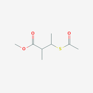 molecular formula C8H14O3S B1431120 Methyl 3-acetylthio-2-methylbutanoate CAS No. 1221397-61-0