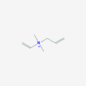 molecular formula C7H14N+ B14311254 N-Ethenyl-N,N-dimethylprop-2-en-1-aminium CAS No. 114022-00-3