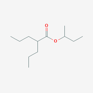 molecular formula C12H24O2 B14311402 Butan-2-yl 2-propylpentanoate CAS No. 112229-61-5