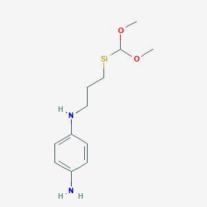 molecular formula C12H20N2O2Si B14311405 CID 78060922 