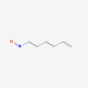 molecular formula C6H7NO B14311564 1-Nitrosohexa-1,3,5-triene CAS No. 113578-08-8