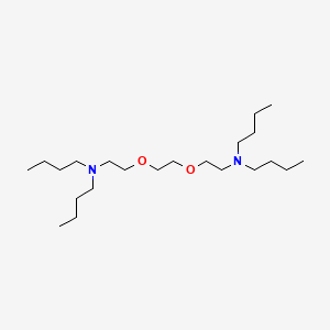 molecular formula C22H48N2O2 B14311574 N-butyl-N-[2-[2-[2-(dibutylamino)ethoxy]ethoxy]ethyl]butan-1-amine CAS No. 114302-92-0