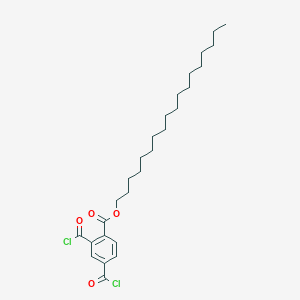 molecular formula C27H40Cl2O4 B14311598 Octadecyl 2,4-bis(chlorocarbonyl)benzoate CAS No. 111791-50-5