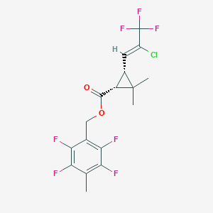 molecular formula C17H14ClF7O2 B143116 Tefluthrin CAS No. 79538-32-2